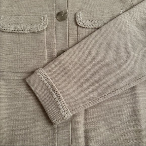 NEW Sezane Betty Cardigan in Beige Crochet | size M - Picture 9 of 9